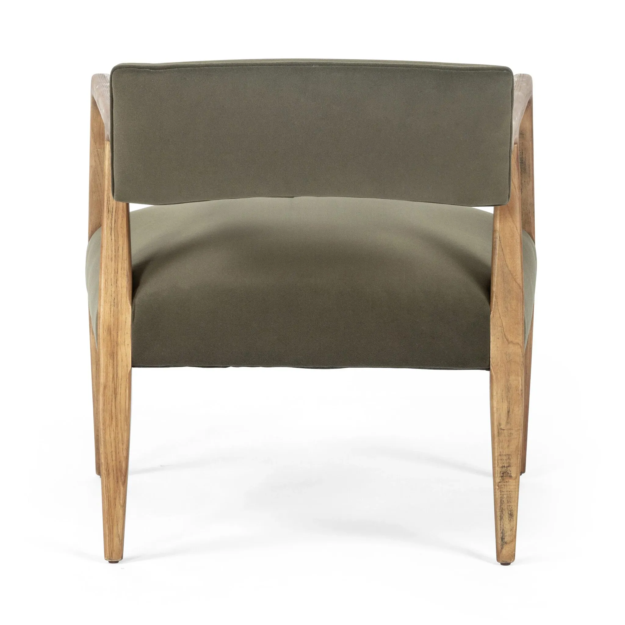 Four Hands Tyler Dark Green Velvet Accent Chair