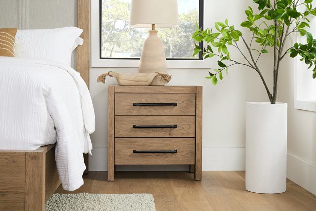 Tahoe Light Tone 3-drawer Nightstand