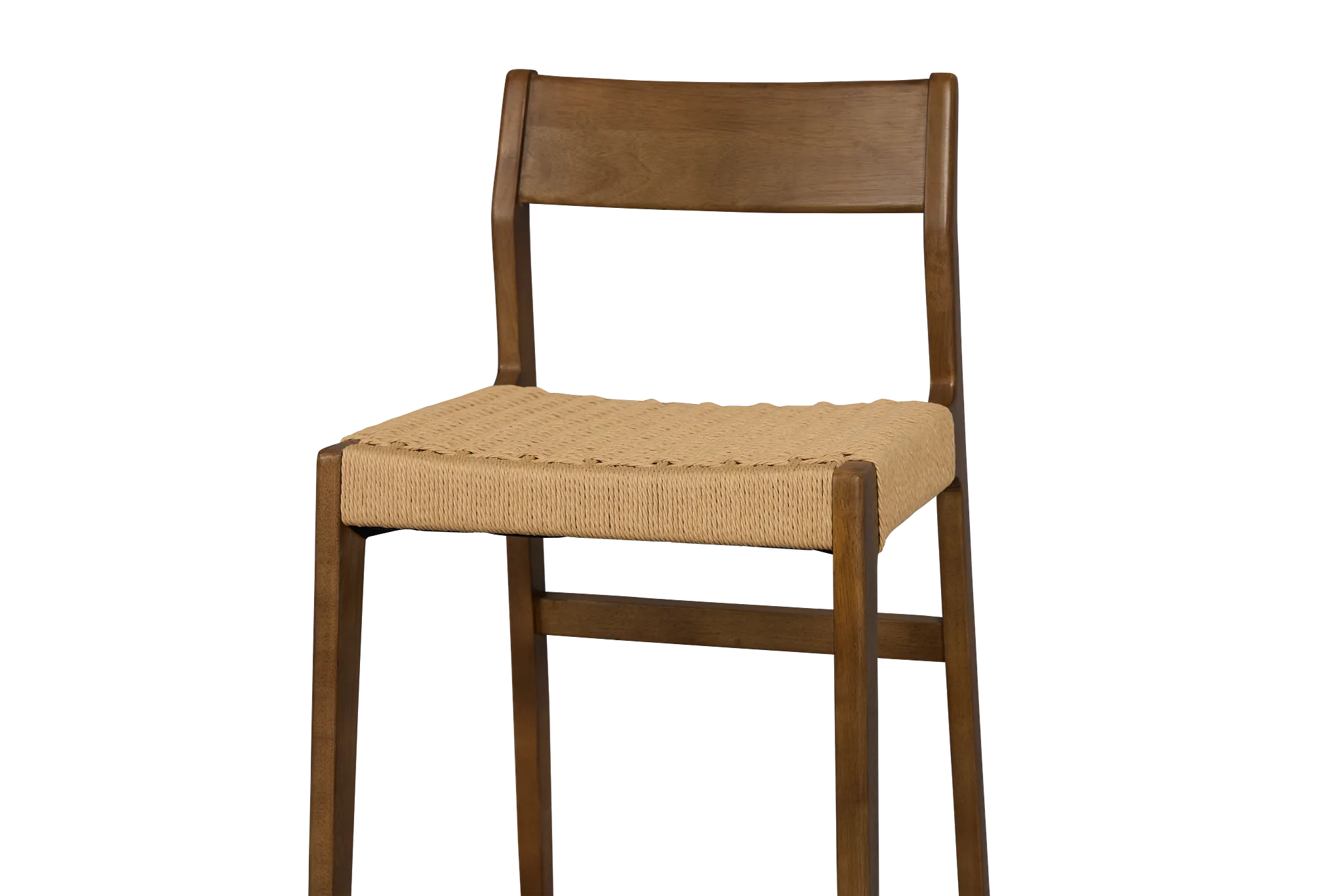 Santorini Mid Tone 24" Woven Barstool