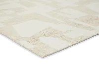 Lalu White 5x8 Area Rug