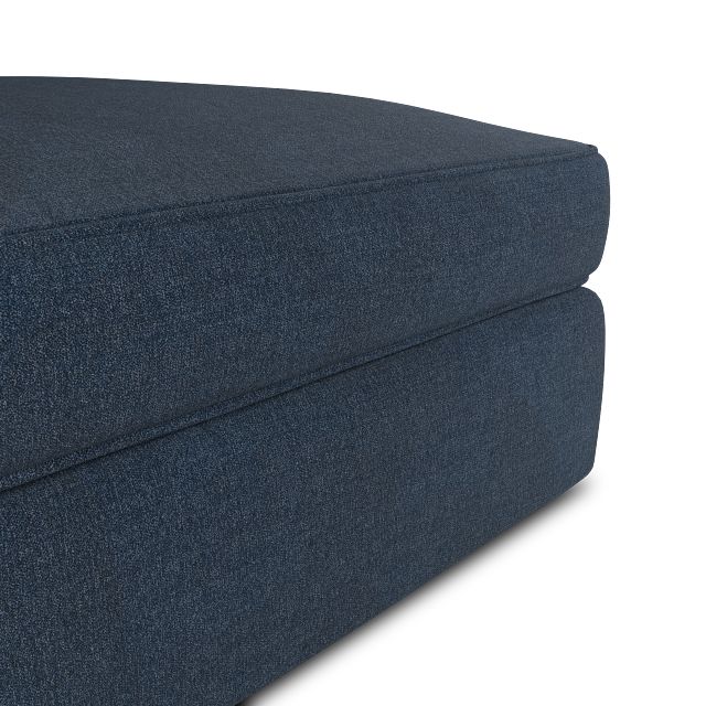 Siesta Maguire Blue Fabric Ottoman