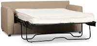 Tate Brown Fabric Innerspring Sleeper