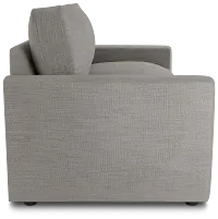 Siesta Maguire Pewter Fabric Loveseat