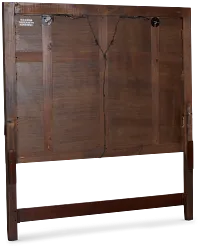 Heron Cove Mid Tone Panel Headboard With Lights