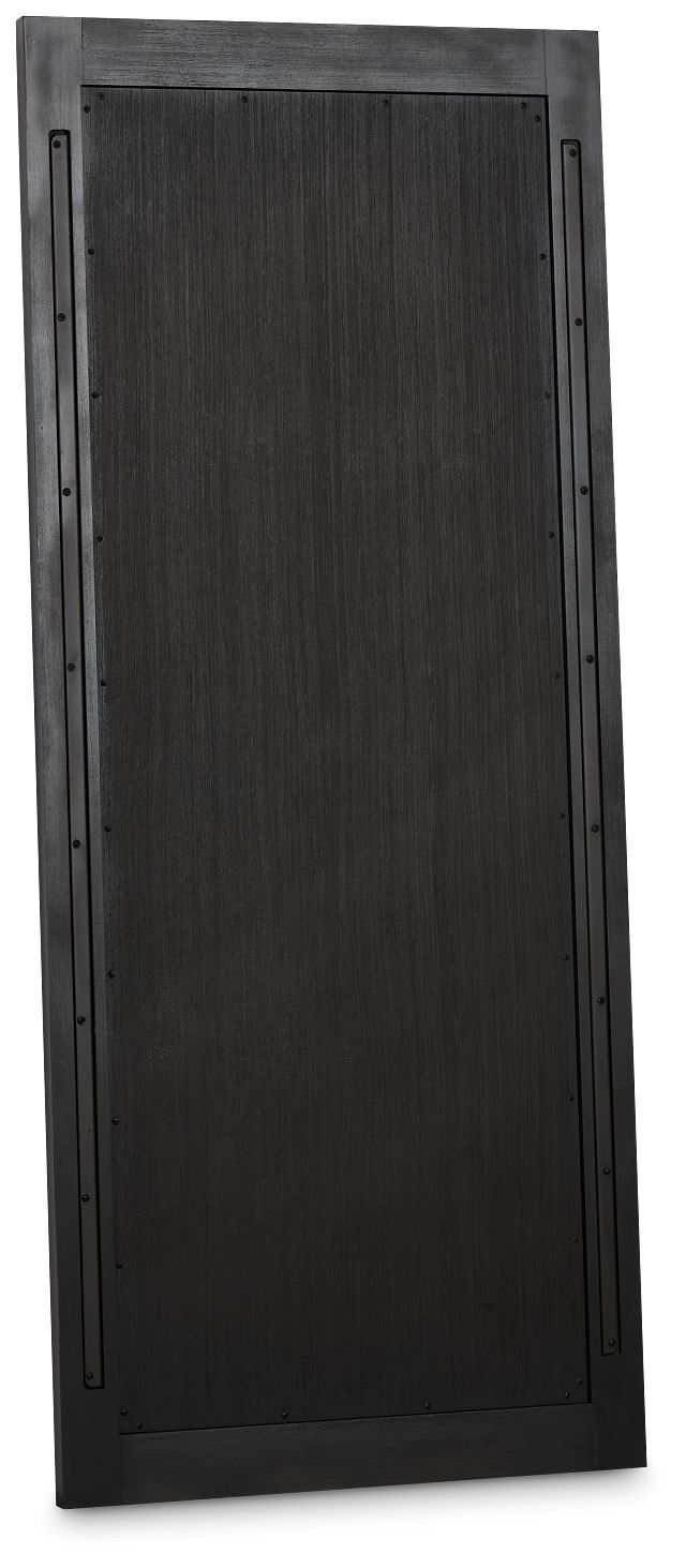 Pacific Black Floor Mirror
