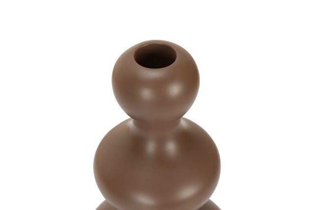 Malid Brown Candle Holder