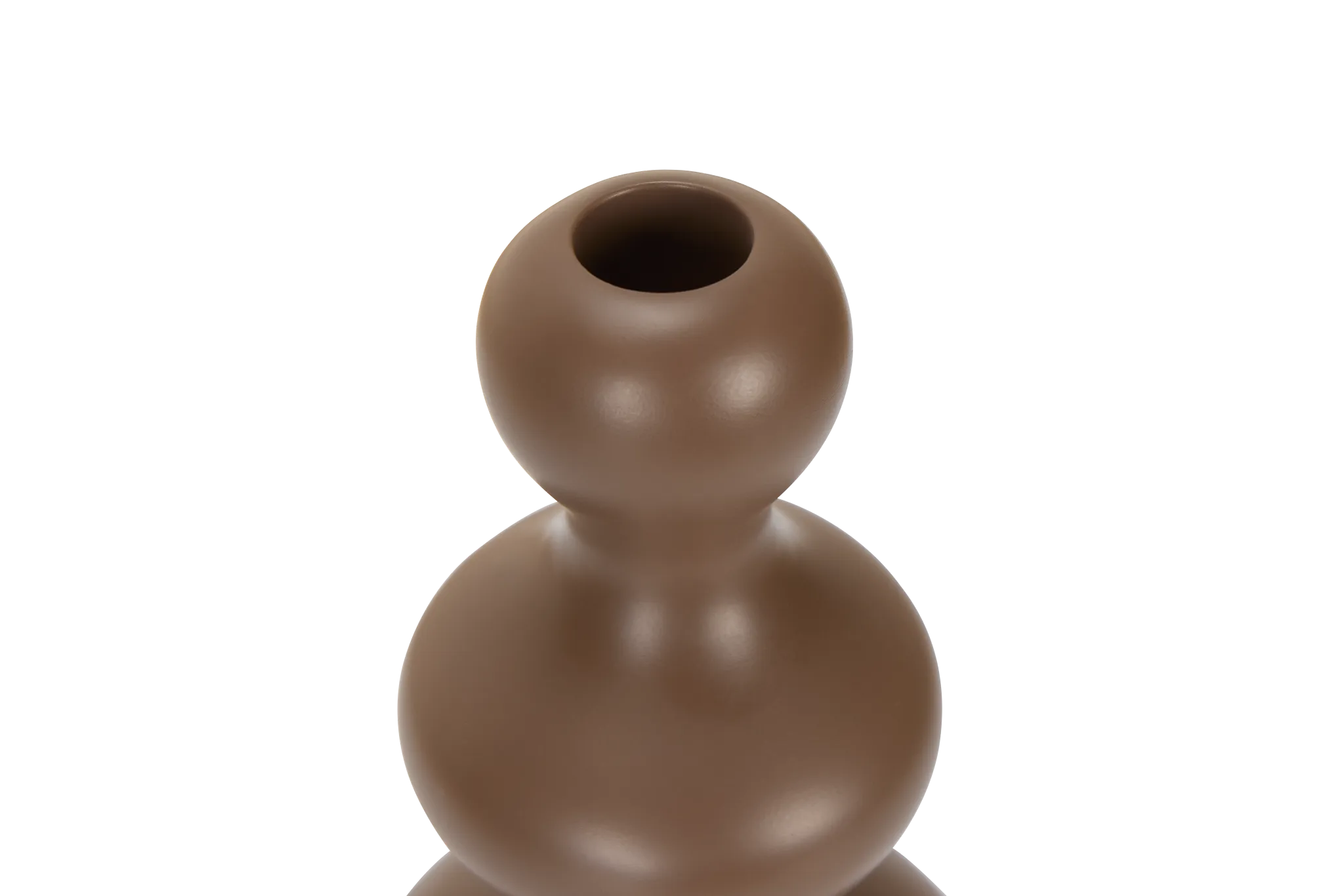 Malid Brown Candle Holder