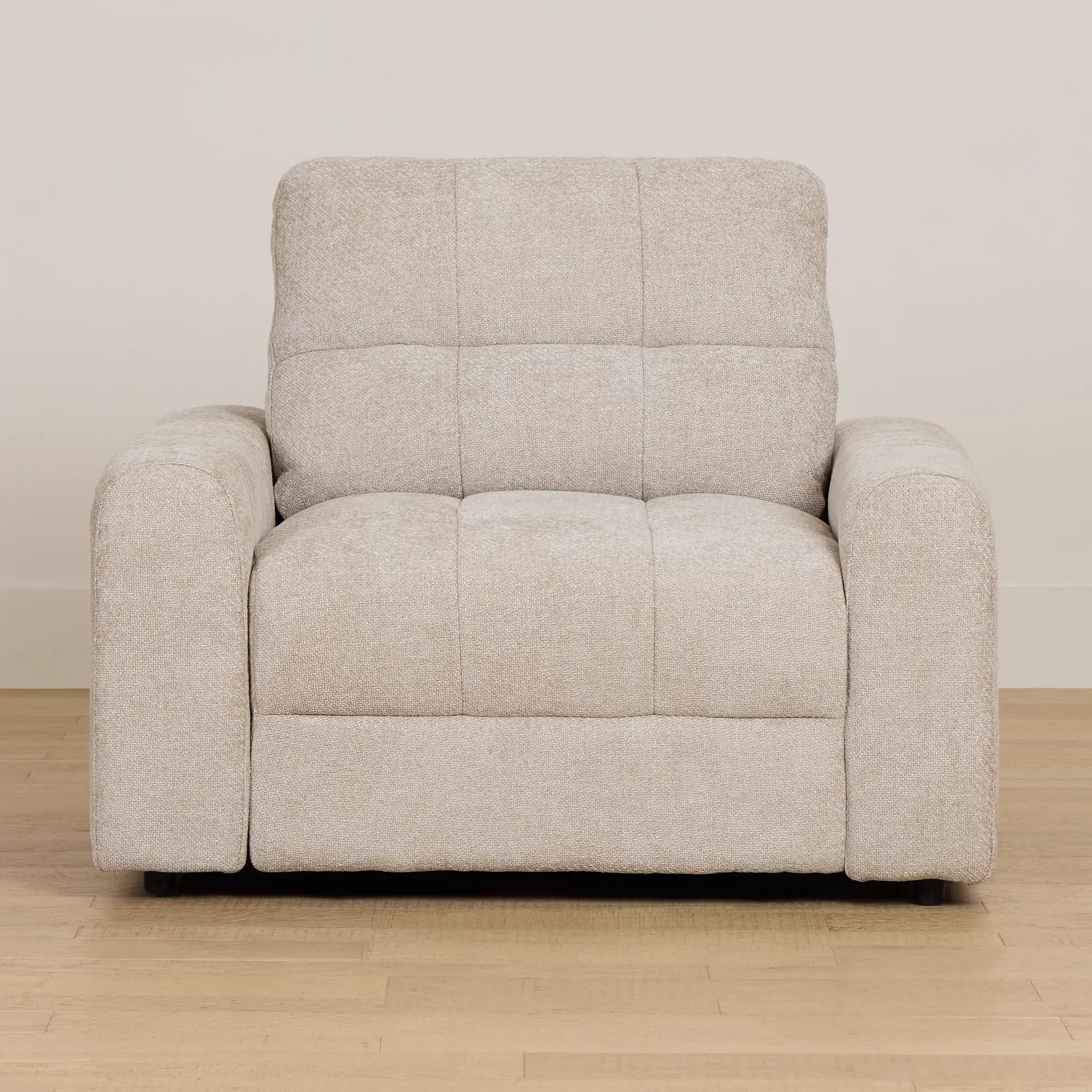 Hendrix Light Taupe Fabric Power Reclining Chaise Hendrix Light Taupe Fabric Power Reclining Chaise