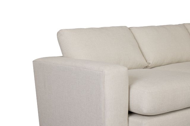 Brantley Light Beige Fabric Right Chaise Sectional