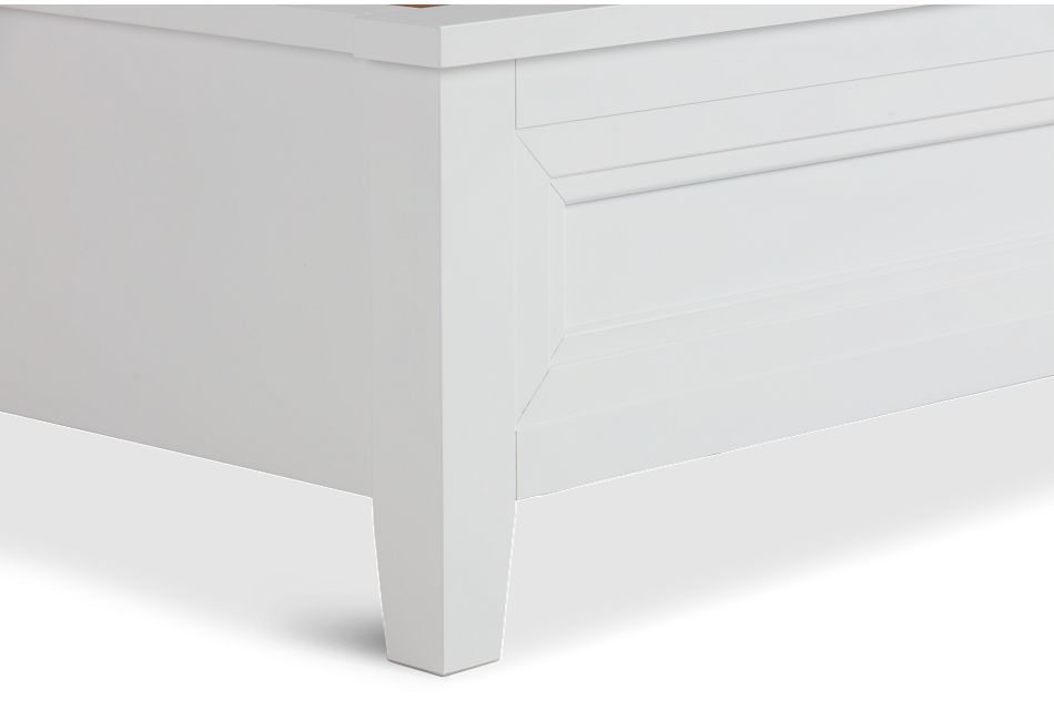 Nantucket White Platform Bed