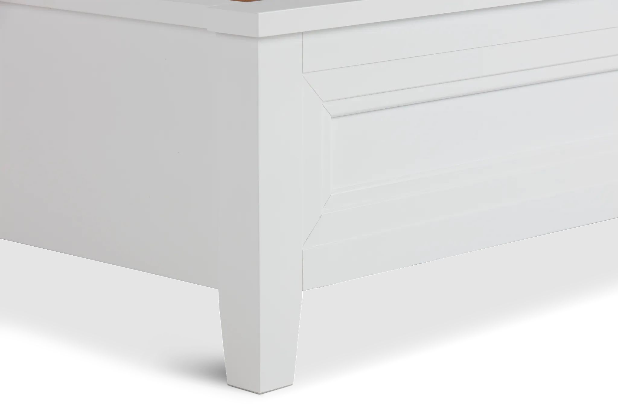 Nantucket White Panel Bed