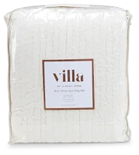 Barin White Coverlet Set