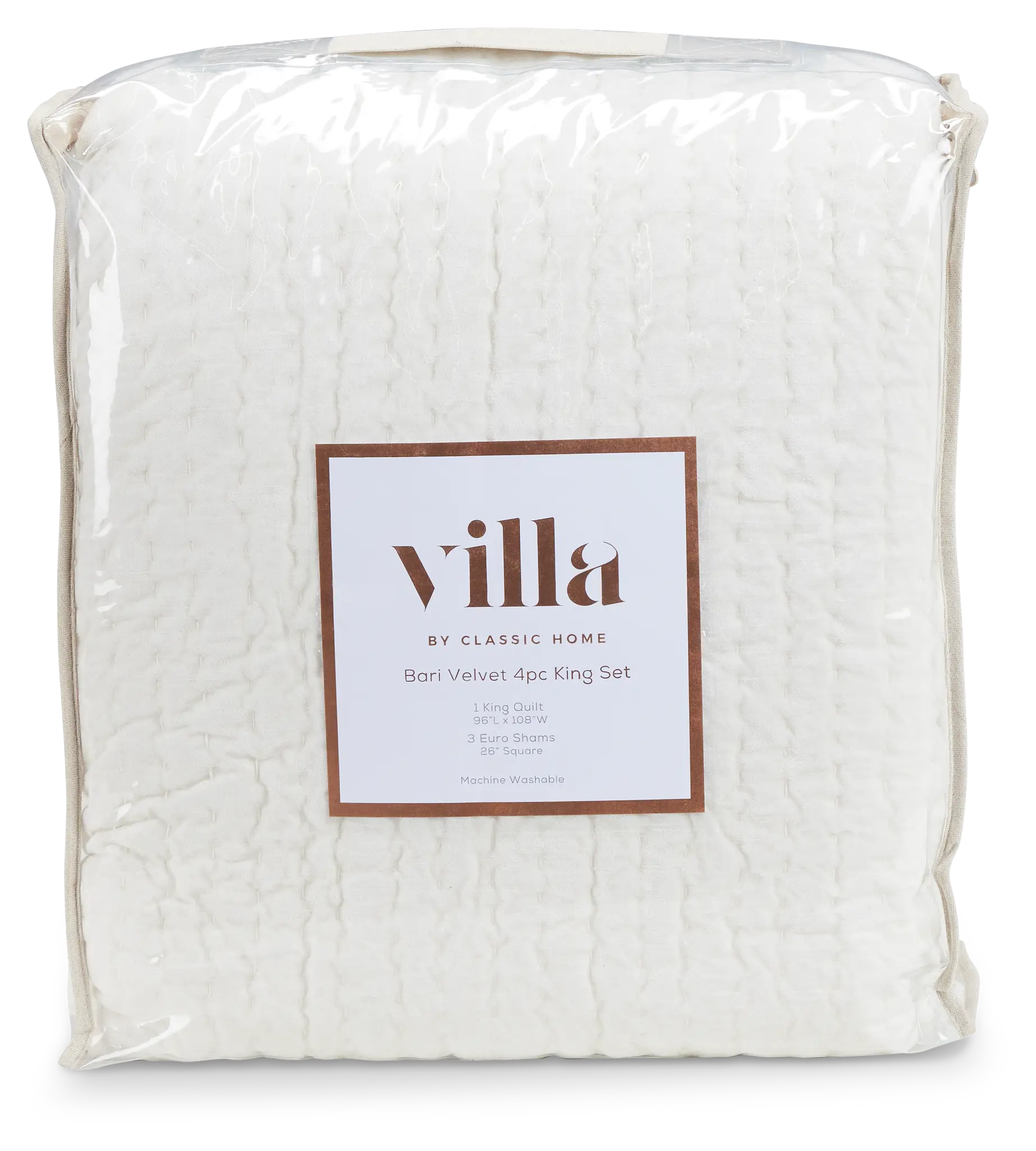 Barin White Coverlet Set Barin White Coverlet Set