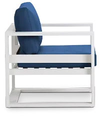 Lisbon Gray Aluminum Chair