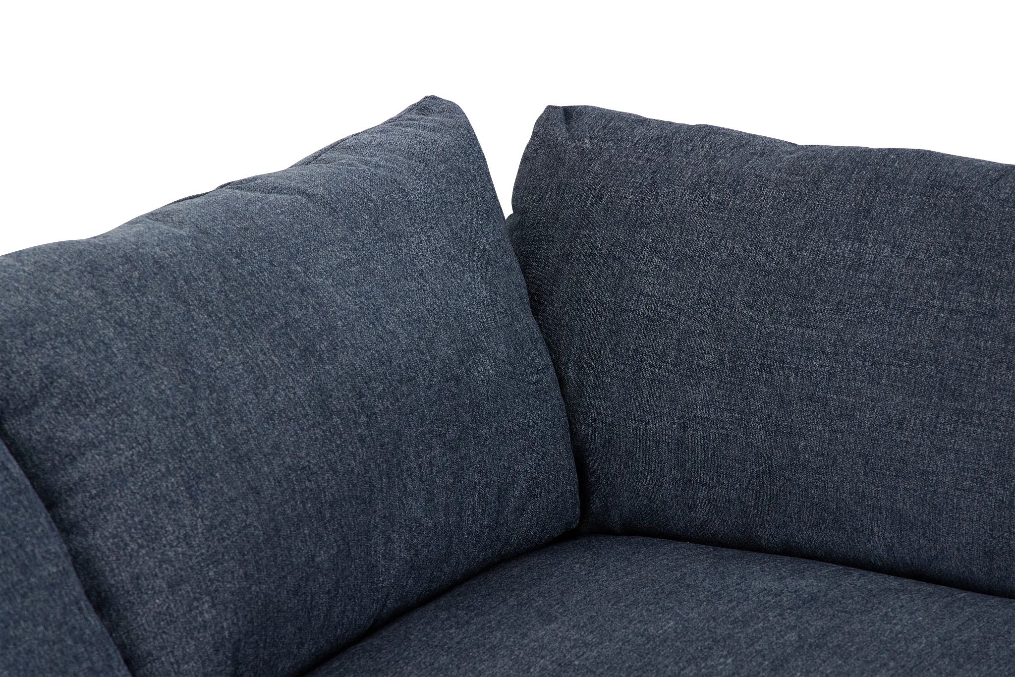 Noah Blue Fabric Medium Two-arm Sectional