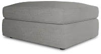 Siesta Maguire Ivory Fabric Ottoman
