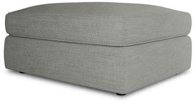 Siesta Maguire Ivory Fabric Ottoman