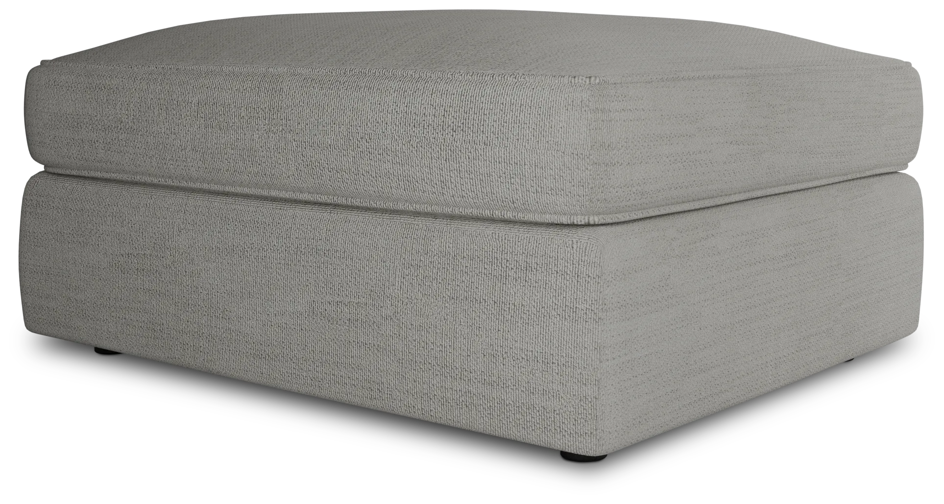 Siesta Maguire Ivory Fabric Ottoman