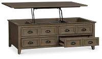 Heron Cove Light Tone Lift Coffee Table