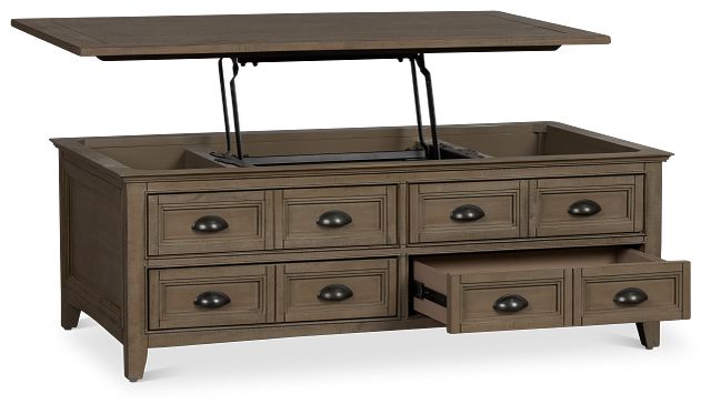 Heron Cove Light Tone Lift Coffee Table