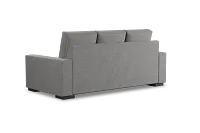 Edgewater Victory Gray 84" Sofa W/ 3 Cushions