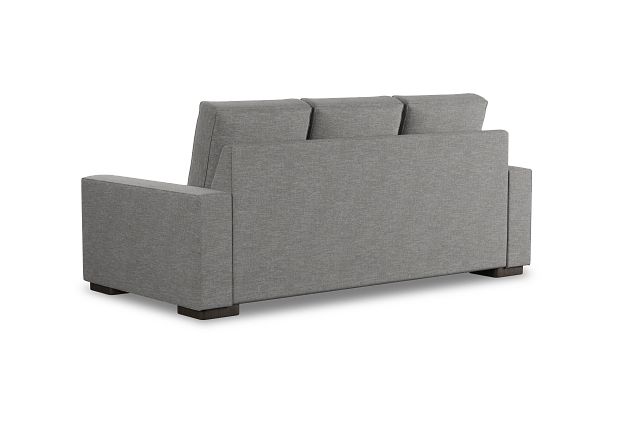 Edgewater Victory Gray 84" Sofa W/ 3 Cushions