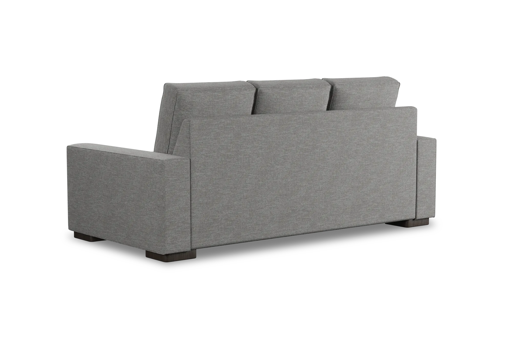 Edgewater Victory Gray 84" Sofa W/ 3 Cushions