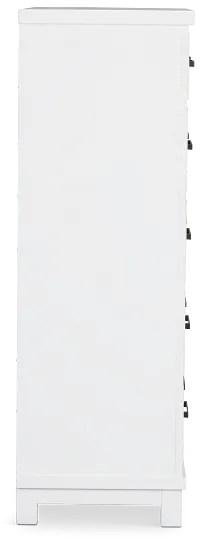 Anton White Drawer Chest