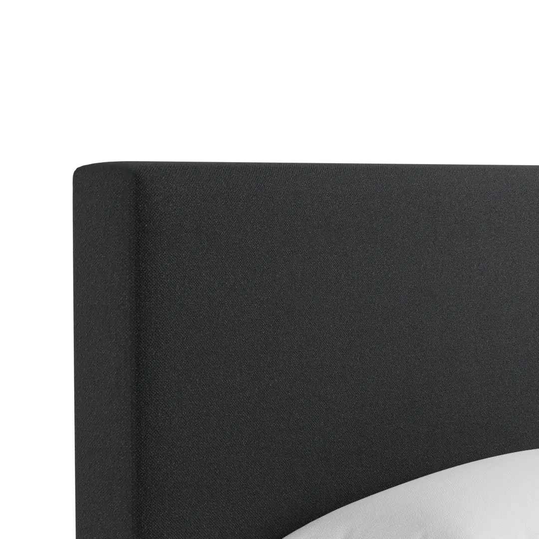 Grayton Elite Black 54" Upholstered Platform Bed Grayton Elite Black 54" Upholstered Platform Bed