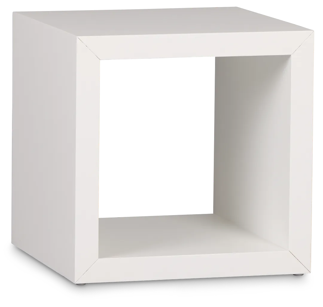 Nantucket White Open End Table
