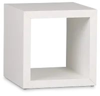 Nantucket White Open End Table
