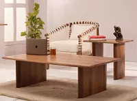 Beck Mid Tone Rectangular Coffee Table