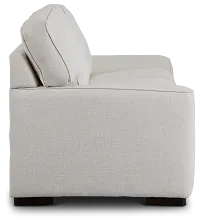 Austin White Fabric Memory Foam Sleeper