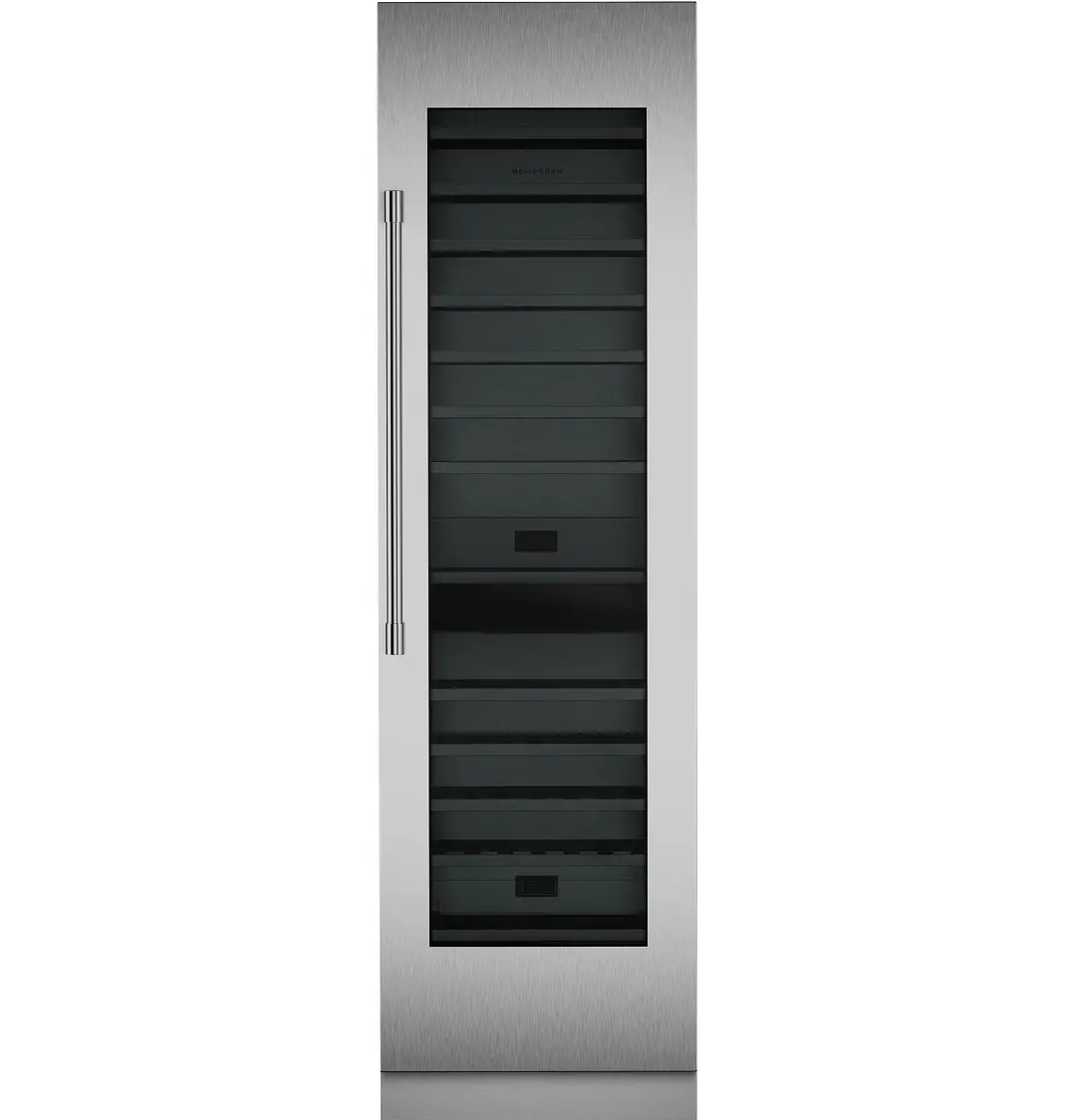 Monogram 241 Series Panel Ready 24" Built In Wine Column Monogram 241 Series Panel Ready 24" Built In Wine Column