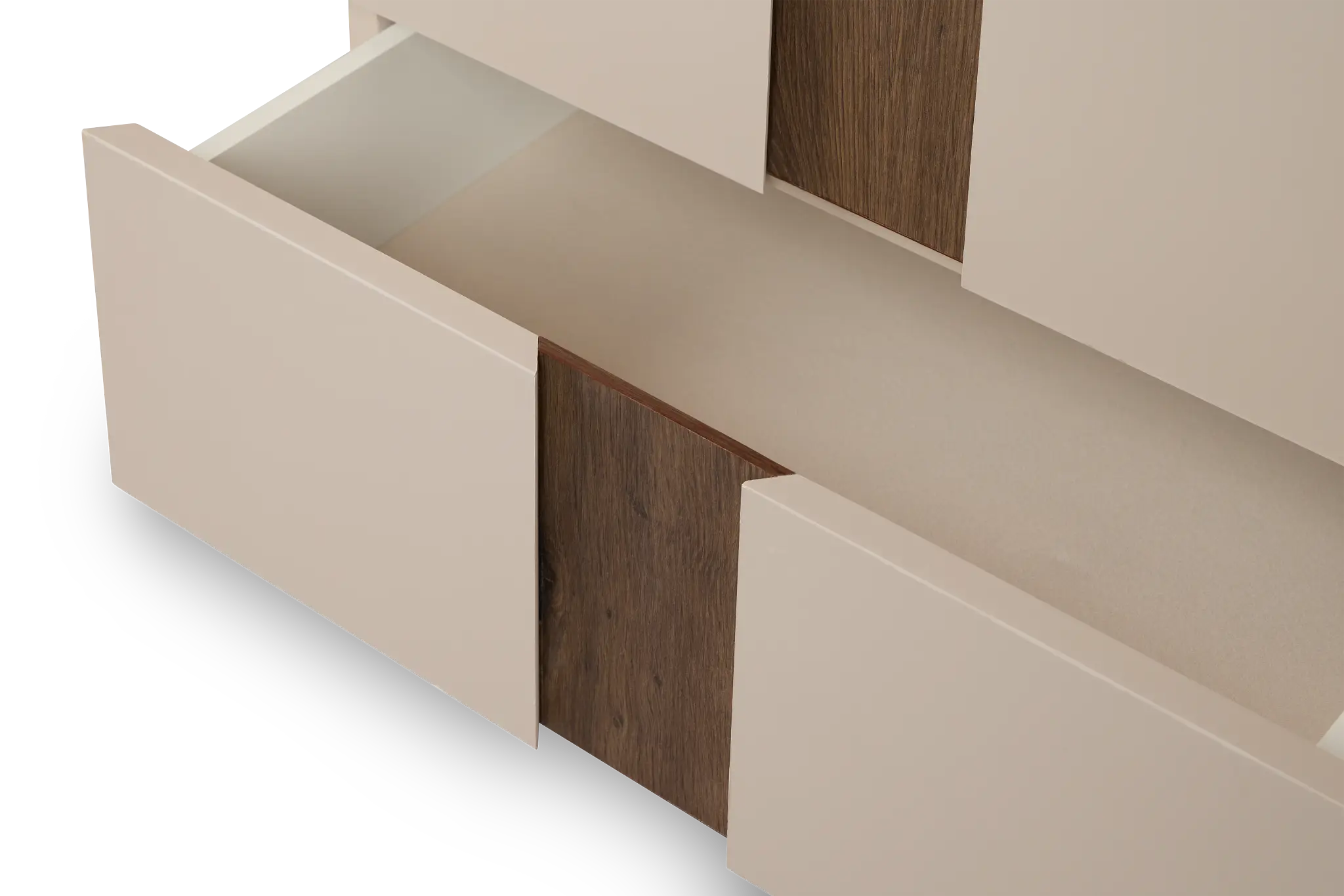 Brasilia Light Beige 2-drawer Nightstand Brasilia Light Beige 2-drawer Nightstand