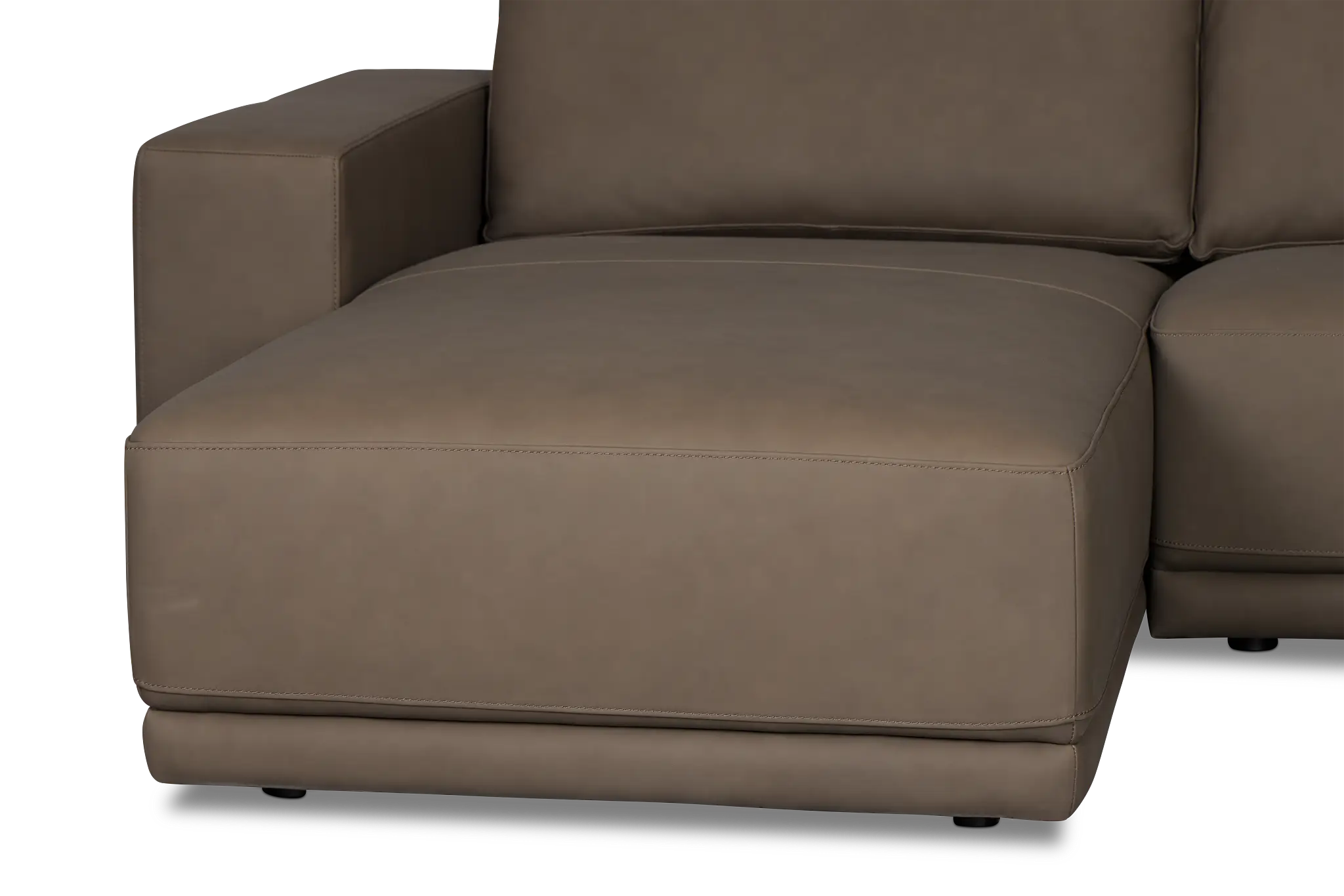 Kellan Dark Gray Leather Medium Left Chaise Sectional Kellan Dark Gray Leather Medium Left Chaise Sectional