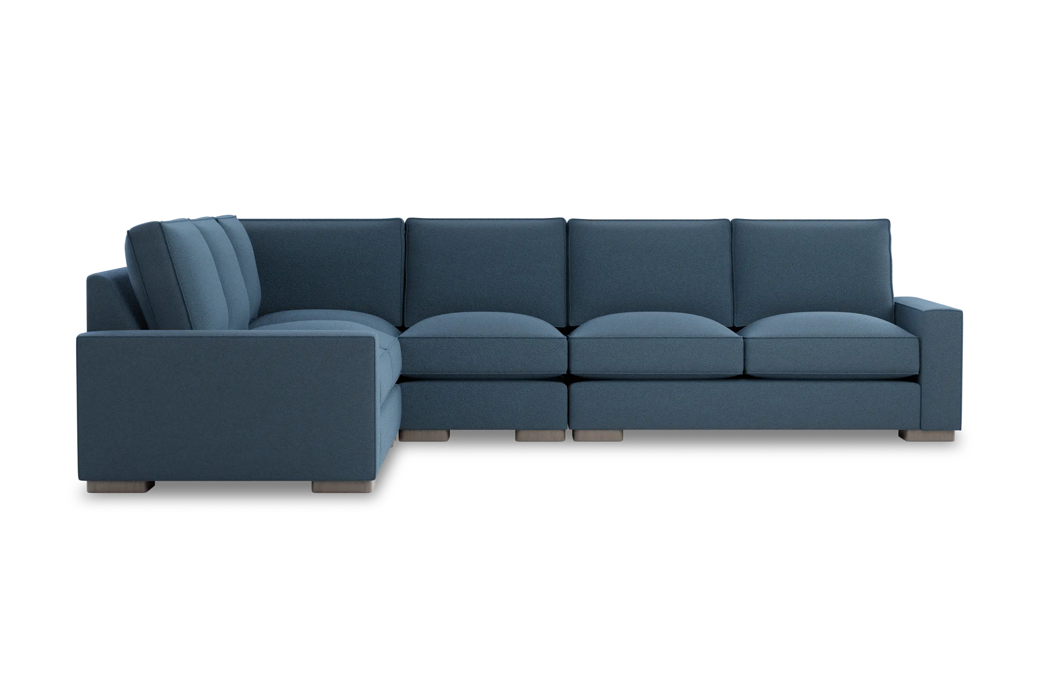 Edgewater Elite Blue Medium Two-arm Sectional