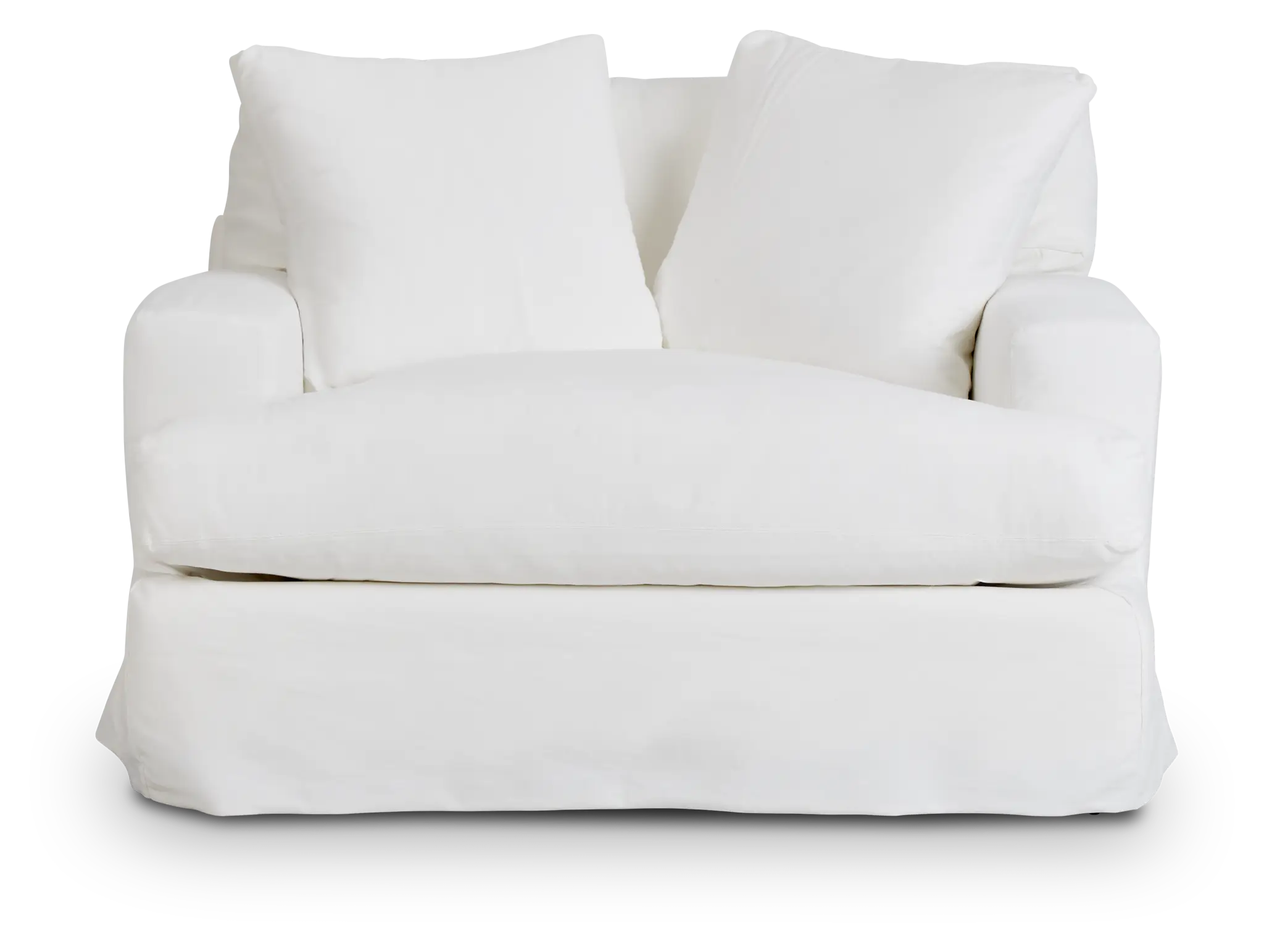 Delilah White Fabric Chair Delilah White Fabric Chair