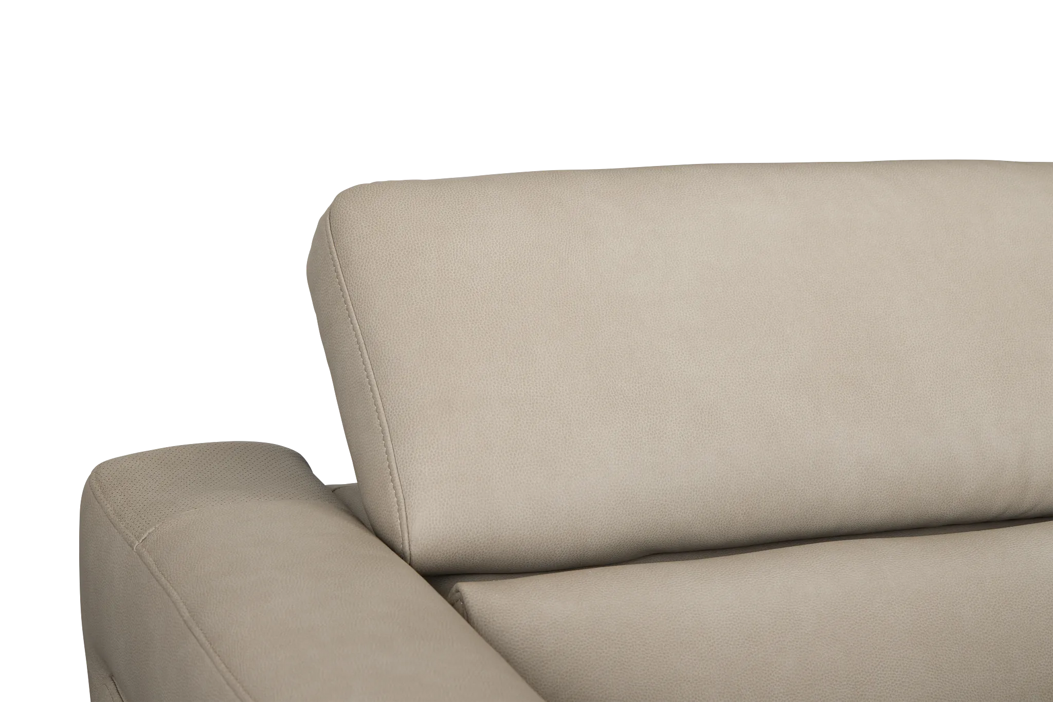 Melody Light Gray Storage Medium Left Dual Power Chaise Sleeper Sectional