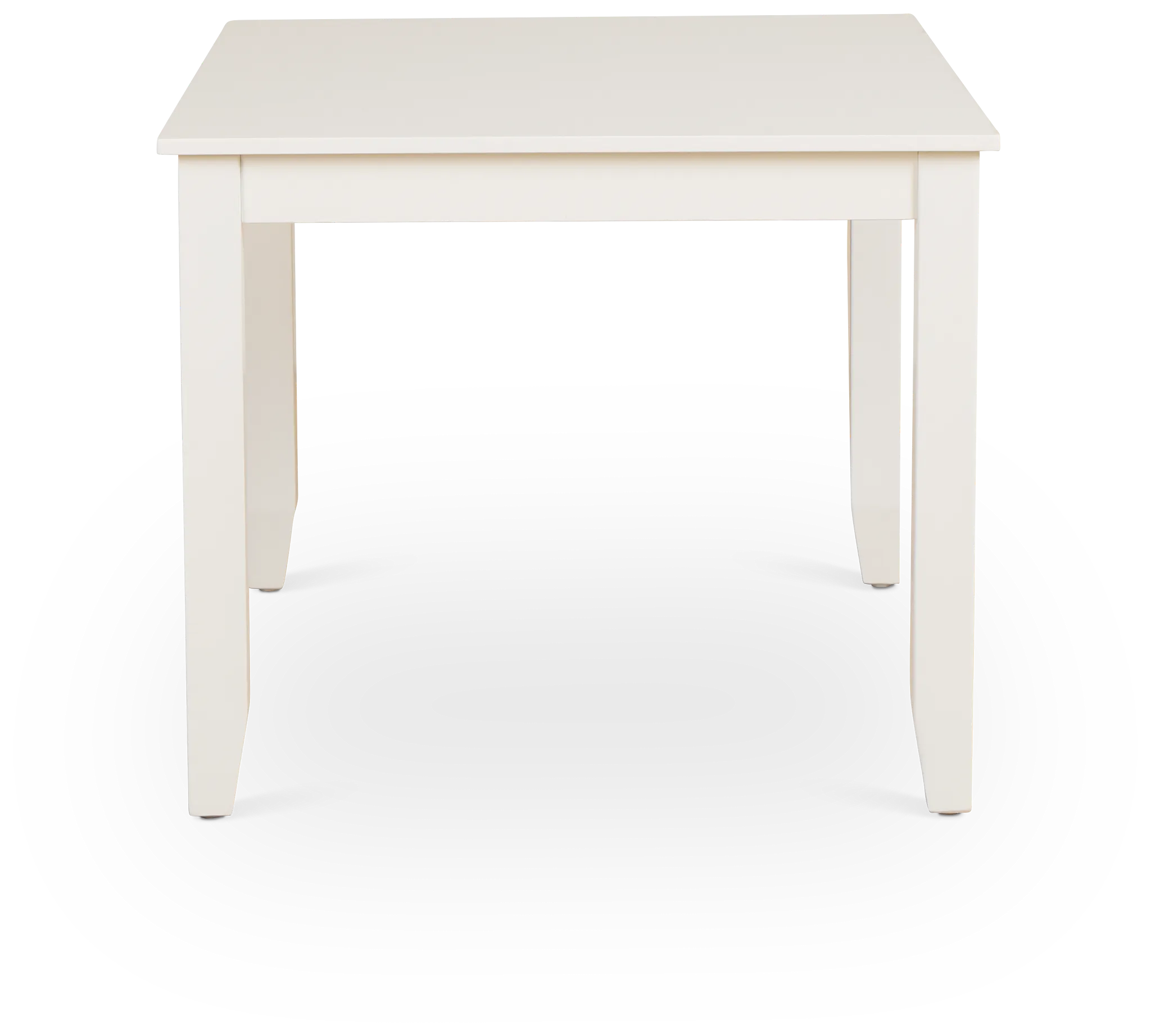 Edgartown White Rectangular Table