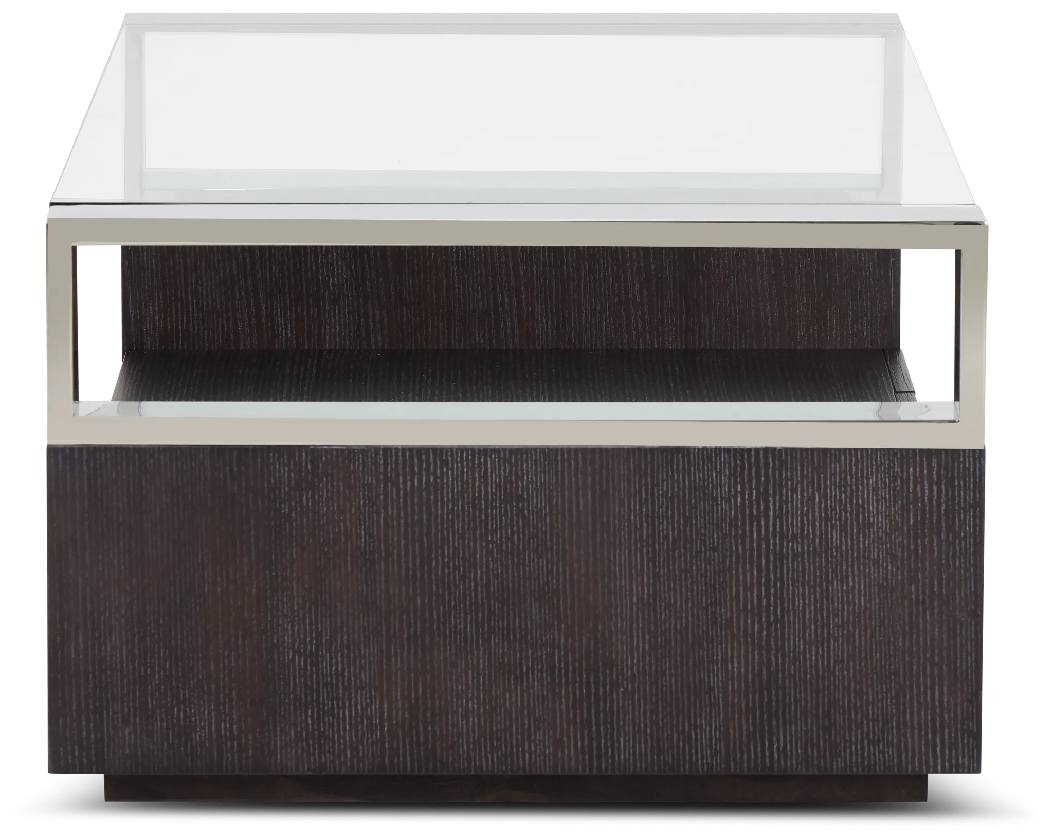 Remus Dark Tone Storage Rectangular Coffee Table