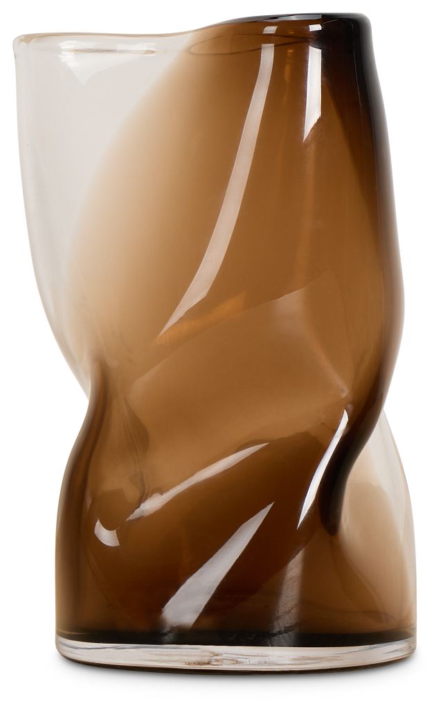 Kharis Brown Small Vase