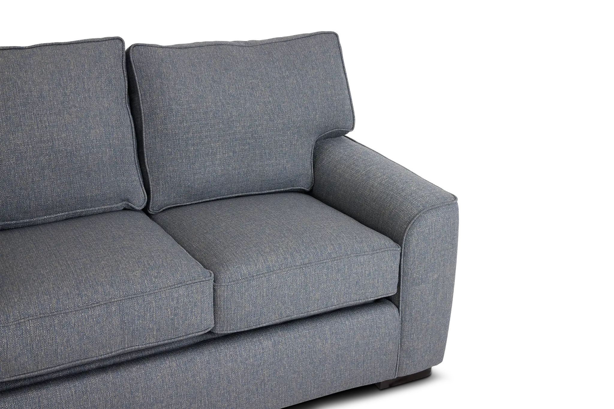 Austin Blue Fabric Memory Foam Sleeper Austin Blue Fabric Memory Foam Sleeper