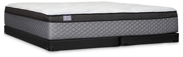 Kevin Charles By Sealy Signature Plush Low-profile Mattress Set