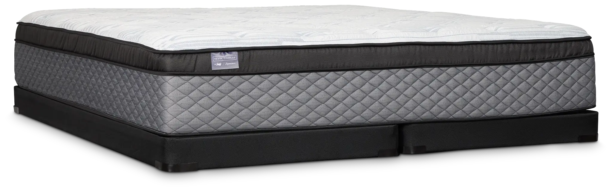 Kevin Charles By Sealy Signature Plush Low-profile Mattress Set Kevin Charles By Sealy Signature Plush Low-profile Mattress Set