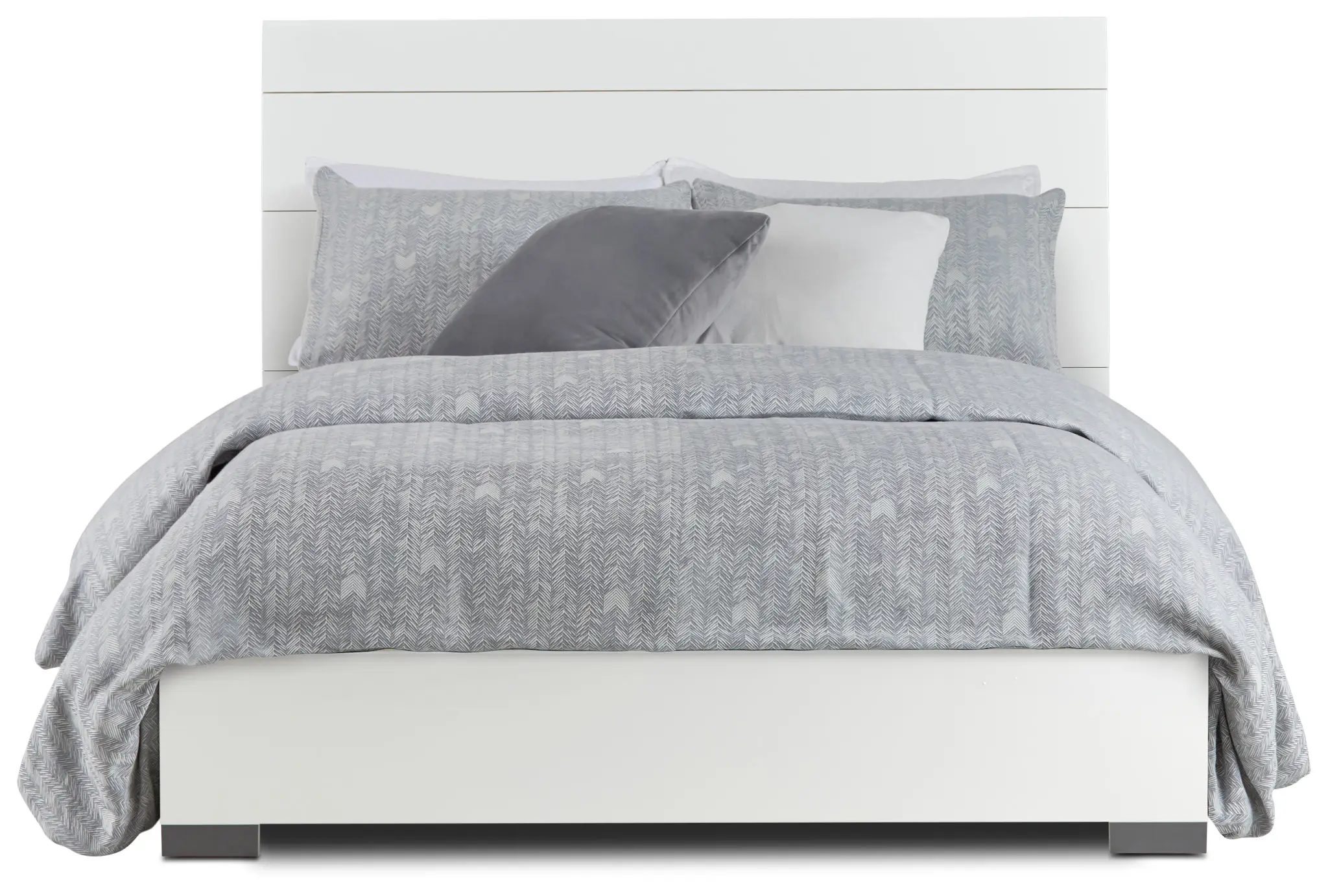 Oslo White Platform Bed Oslo White Platform Bed
