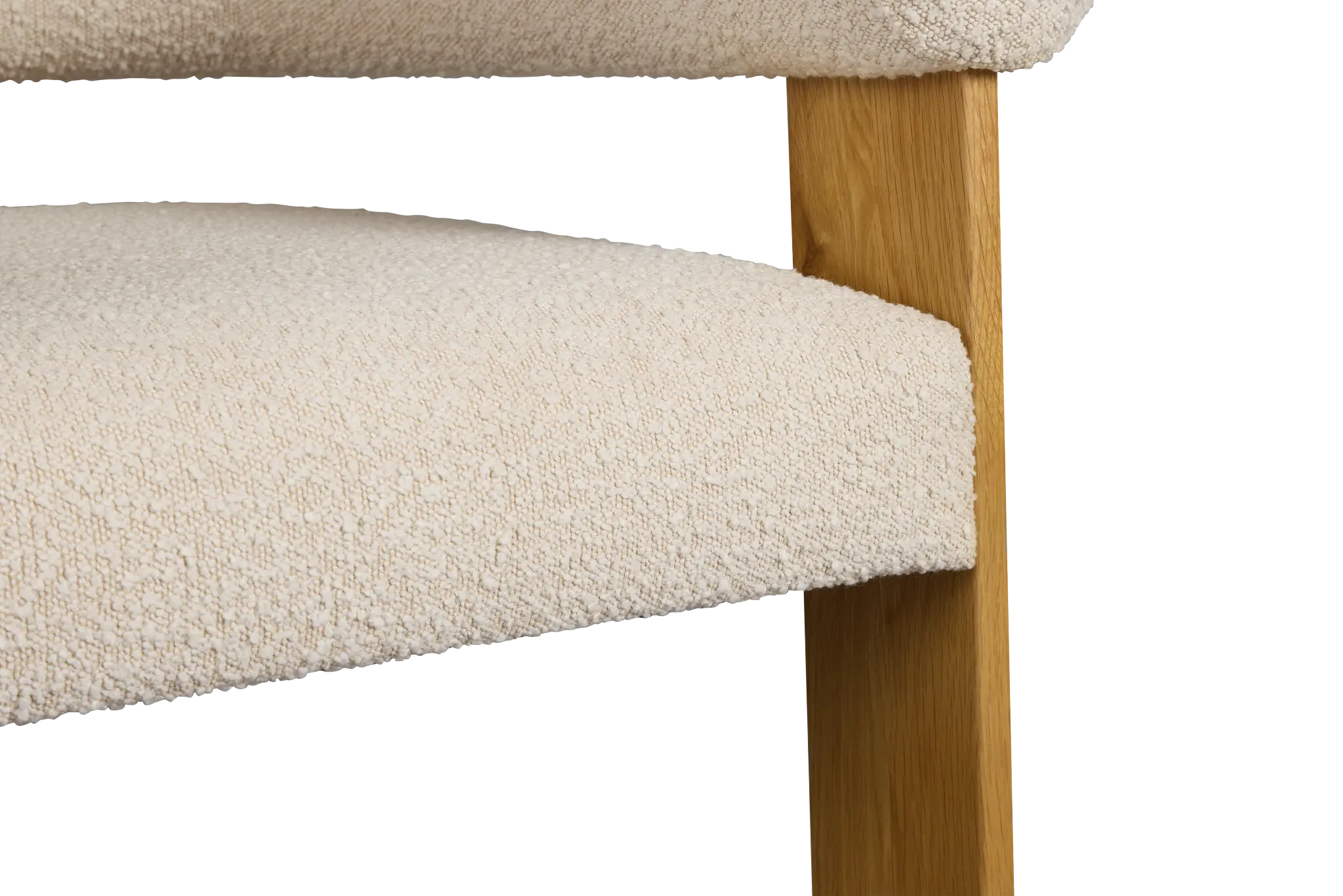 Elara White Fabric Accent Chair Elara White Fabric Accent Chair