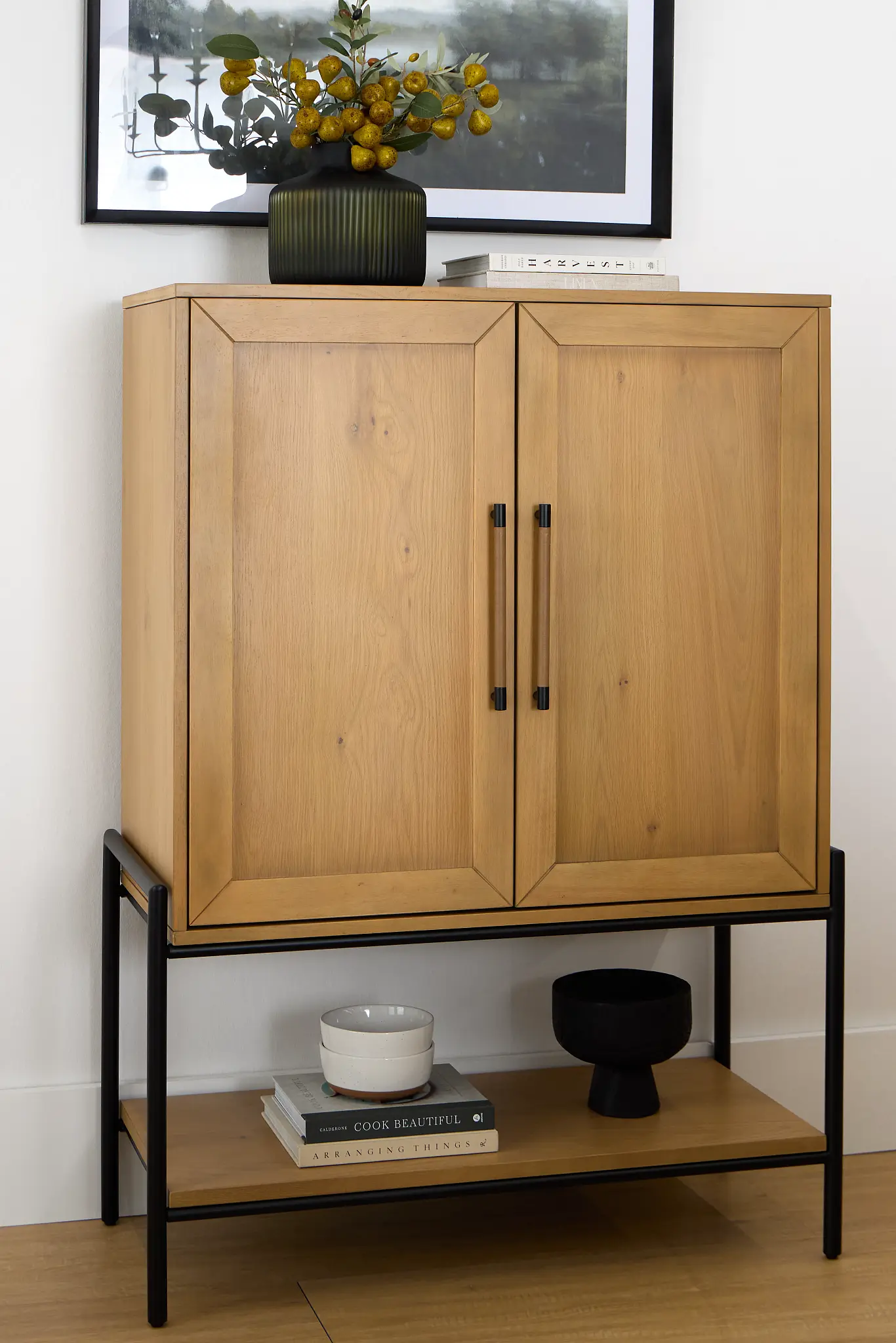 Highland Light Tone Bar Cabinet Highland Light Tone Bar Cabinet