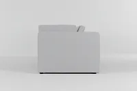 Destin Delray Light Gray Fabric 3-piece Modular Sofa