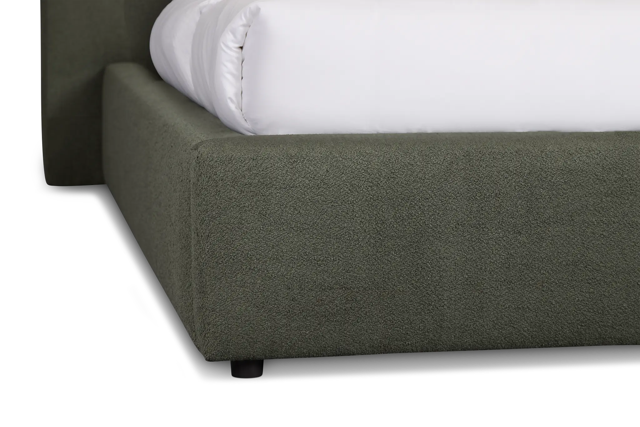 Grayton Sutton Green 54" Upholstered Platform Bed Grayton Sutton Green 54" Upholstered Platform Bed